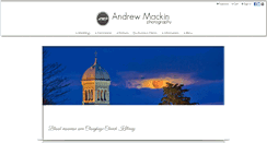 Desktop Screenshot of andrewmackinphotography.com