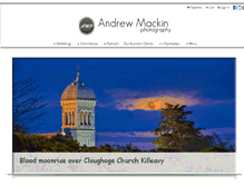 Tablet Screenshot of andrewmackinphotography.com
